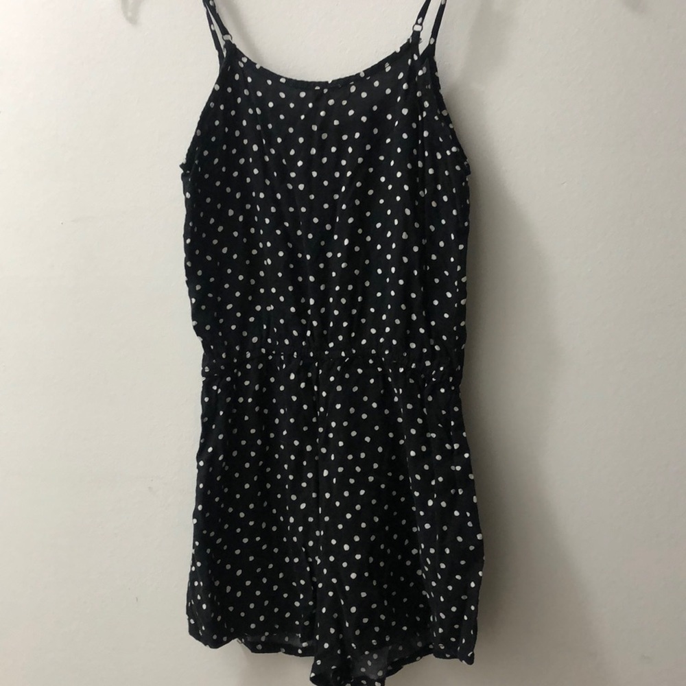 Polka Dot Romper - Picture 2 of 4